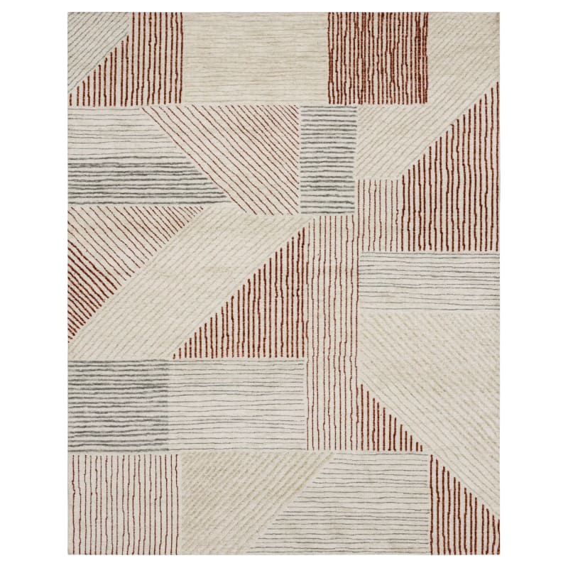 R1146-277-063094 - Drew & Jonathan Home by Karastan - Bowen - Central Valley Red - 5' 3" X 7' 10"
