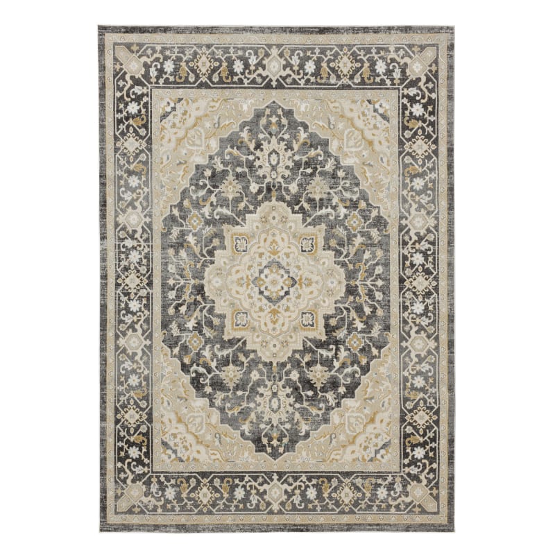R1257-119-060090 - Karastan Rugs - Windermere - Edenhall Gray - 5' X 7' 6"