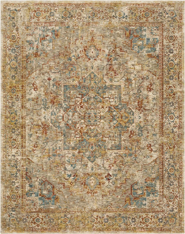 RG845-741-079114 - Karastan Rugs - Marash - Ezine Cream - 6' 7" X 9' 6"