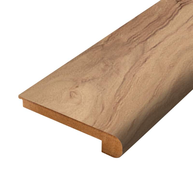 MFSNB-08674 Clove Hickory - Mohawk's Performance Accessories - Flush Stair Nose 10mm - MFSNB-08674 Clove Hickory