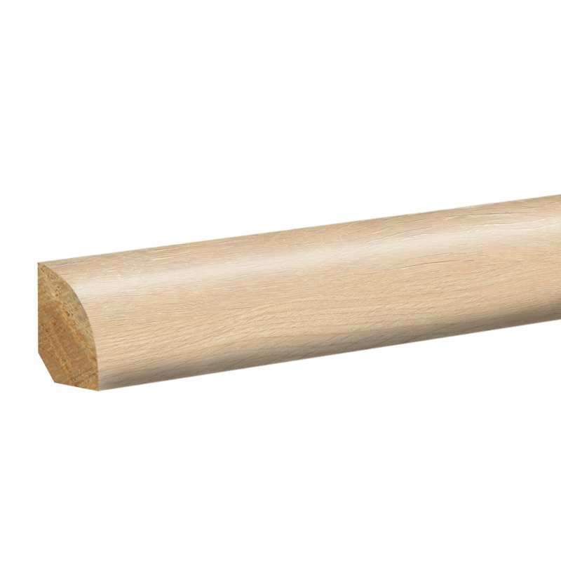 MQND-05375 Bleached Linen - Mohawk's Performance Accessories - Quarter Round - MQND-05375 Bleached Linen
