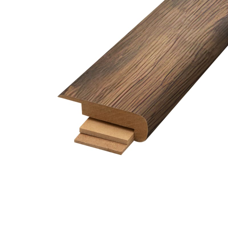 MSNP-04549 Rustic Suede Hickory - Mohawk's Performance Accessories - Overlap Stair Nose - MSNP-04549 Rustic Suede Hickory