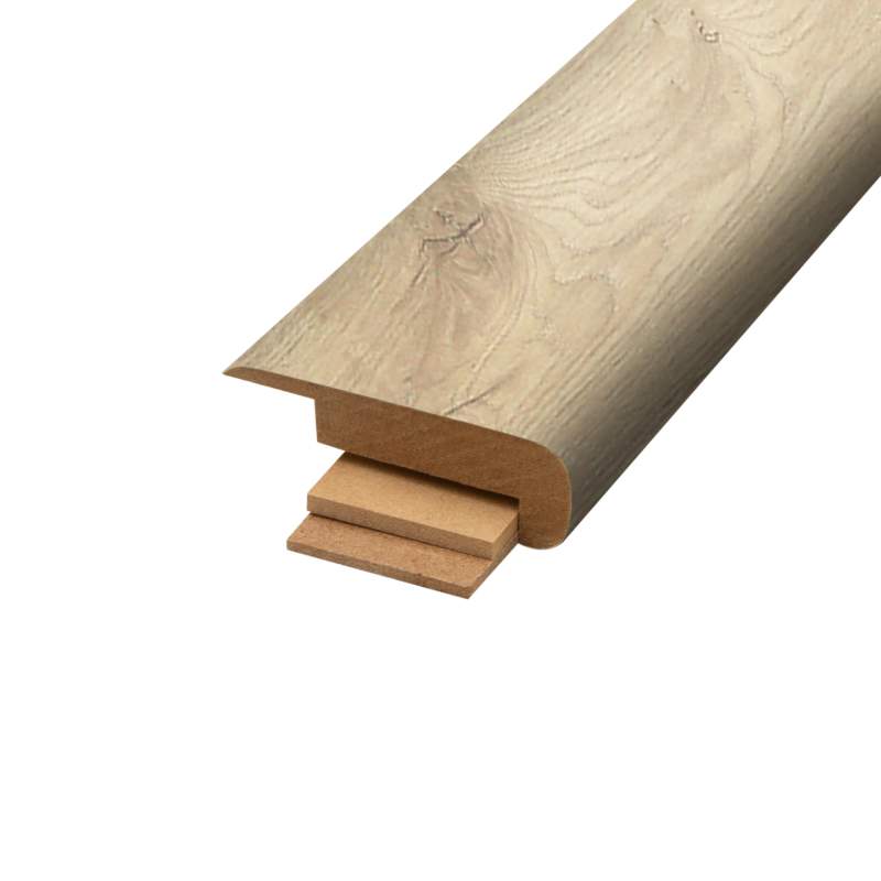 RMSNP-08099 Burnt Oak - Mohawk's Performance Accessories - Overlap Stair Nose - RMSNP-08099 Burnt Oak