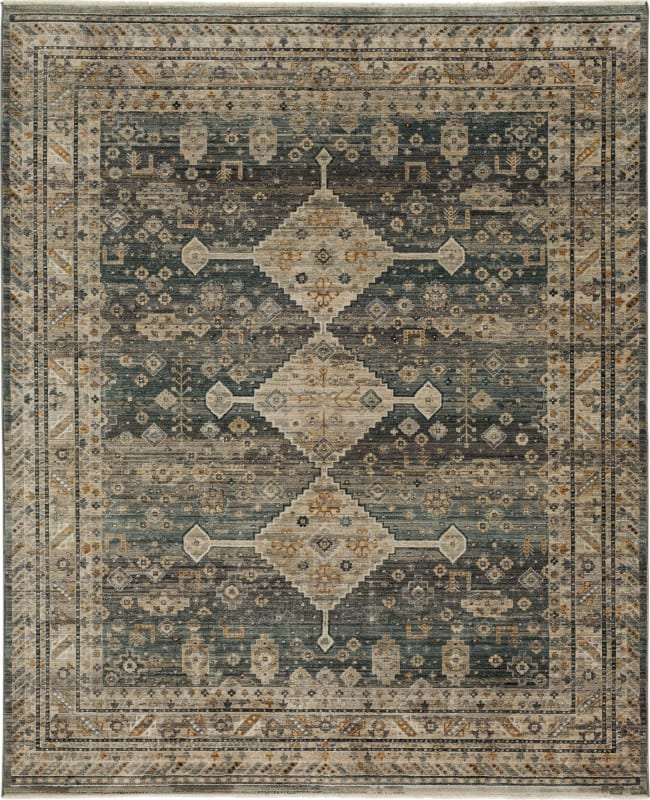 R1058-131-094123 - Karastan Rugs - Echo - Milo Grey - 7' 10" X 10' 3"