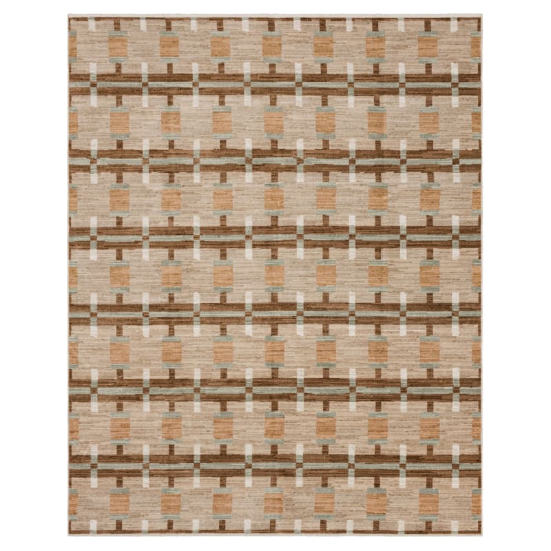R1544-110-063094 - Karastan Rugs - Persepolis - Minya Brown - 5' 3" X 7' 10"