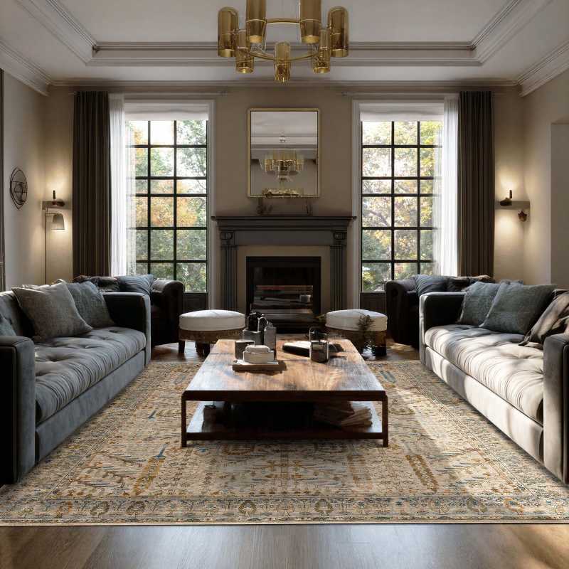 R1613-412 - Karastan Rugs - Bazaar - Errol Neutral R1613