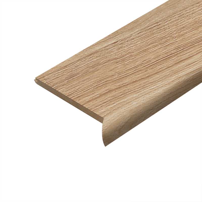 TMSRF-U0320 Chestnut Lodge Oak - Mohawk's Performance Accessories - TrueMatch Flush Stair Nose - 2 Pieces - TMSRF-U0320 Chestnut Lodge Oak
