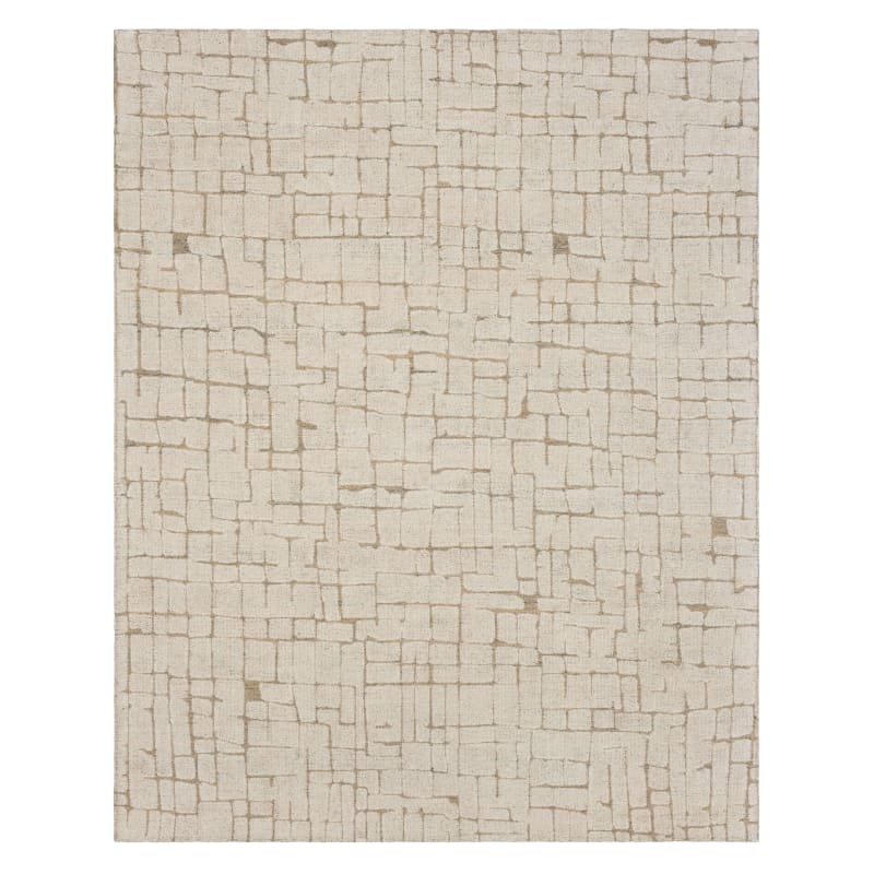 R1412-105-063094 - Karastan Rugs - Forsyth Park - Taylor Square Ivory - 5' 3" X 7' 10"