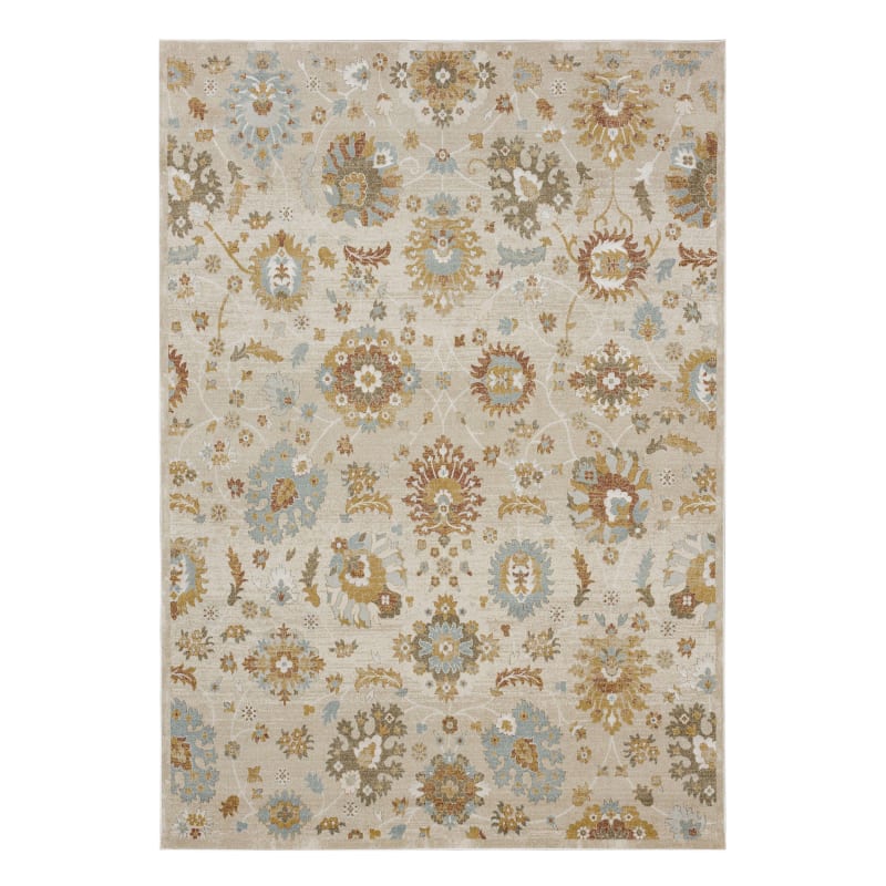 R1259-245-094123 - Karastan Rugs - Windermere - Whitehaven Beige - 7' 10" X 10' 3"