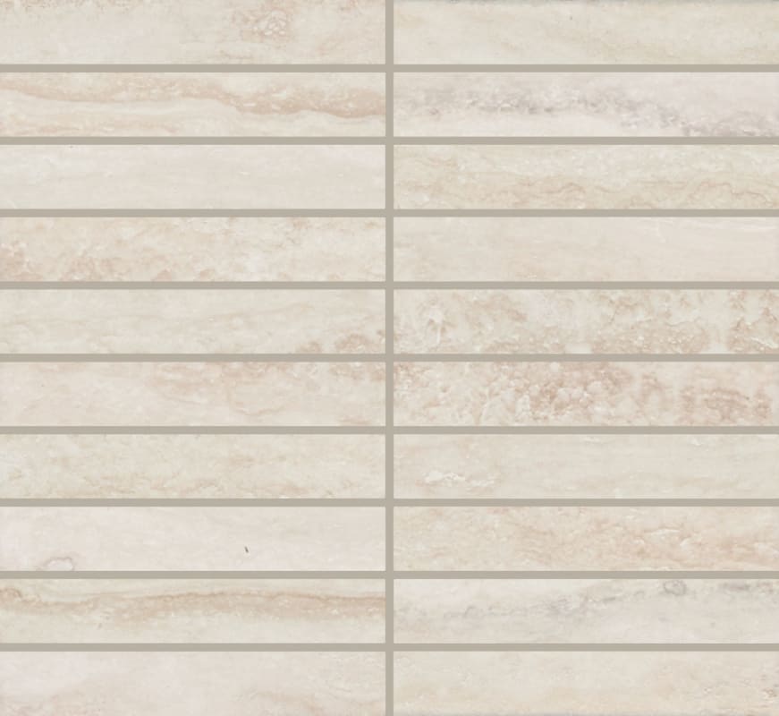 CA41STJ16MBMSMT - Daltile - Calligo - Tusk - 1.00 in x 6.00 in - Mosaic