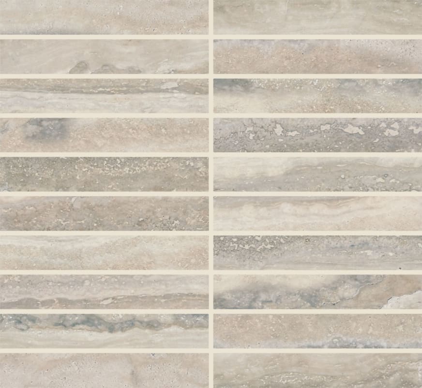CA43STJ16MBMSMT - Daltile - Calligo - Nimbus - 1 x 6 - Mosaic