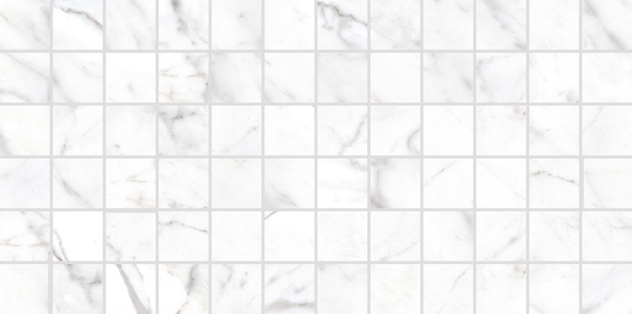 CT7622MS1P2 - Daltile Core Fundamentals - Platinum Wall Tile - CT76 Calacatta Empire - 2.00 in x 2.00 in - Straight Joint Mosaic