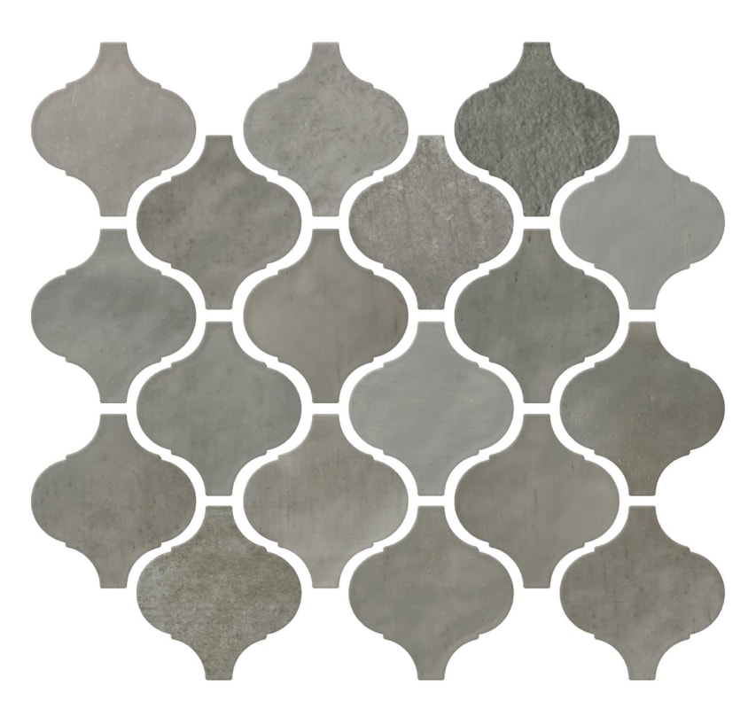 MM3233ARABMS1P2 - Daltile - Mesmerist - Charm - 3.00 in x 3.00 in - Arabesque Mosaic
