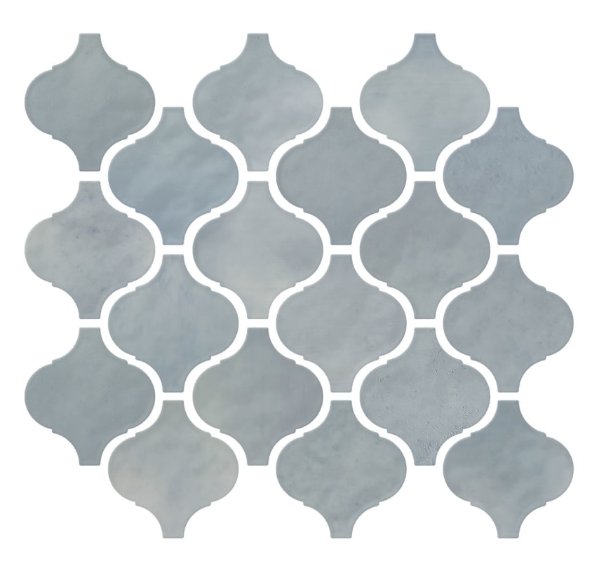 MM3433ARABMS1P2 - Daltile - Mesmerist - Whimsy - 3.00 in x 3.00 in - Arabesque Mosaic