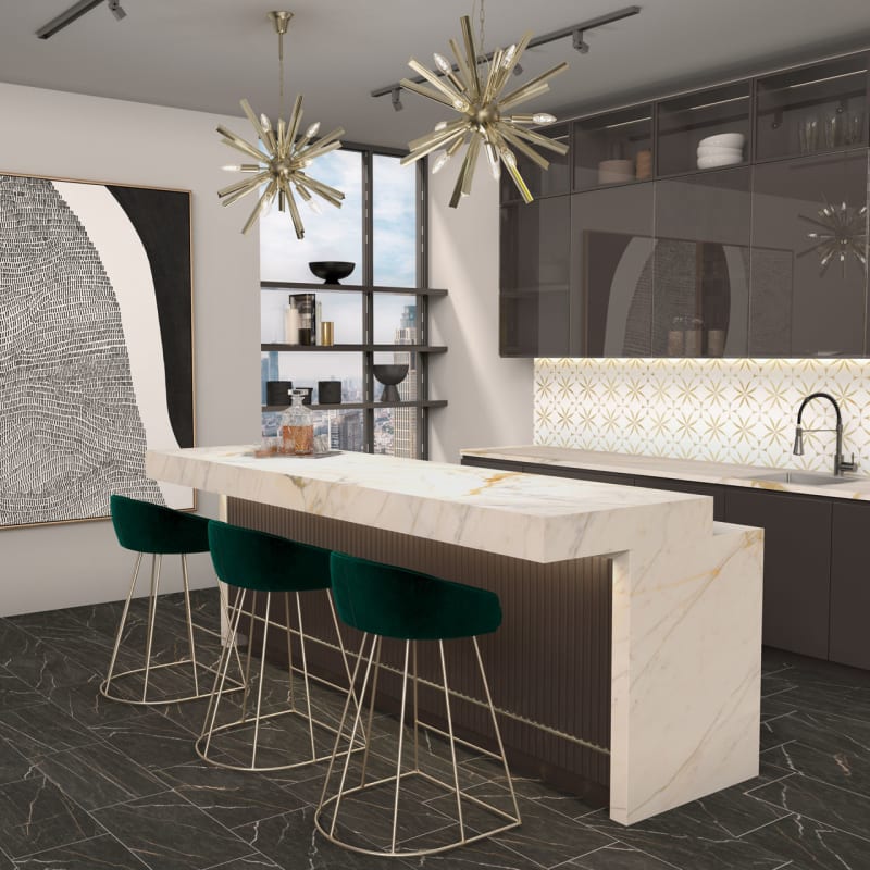 PT241224A1LF - Daltile - Perpetuo - Infinite Black - 12 x 24 - Polished