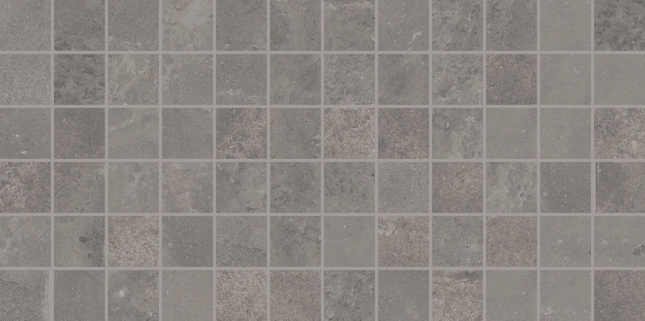 UB0422MS1P2 - Daltile Core Fundamentals - Platinum Wall Tile - UB04 Grey - 2.00 in x 2.00 in - Straight Joint Mosaic