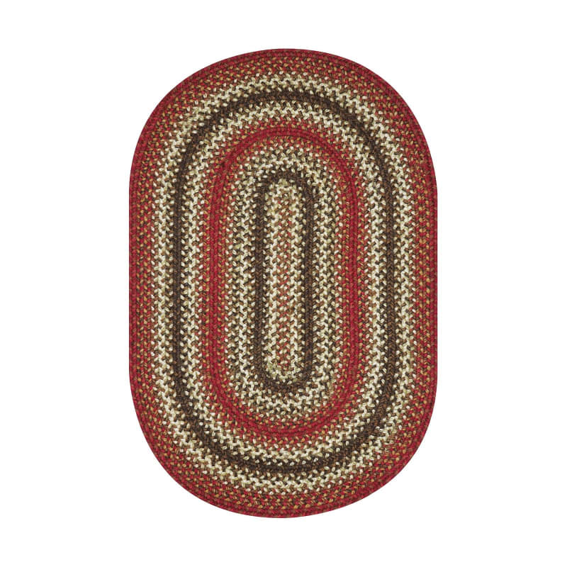 Chester 503718 - Homespice - Jute Braided Rug - Chester - 4' x 6' Oval
