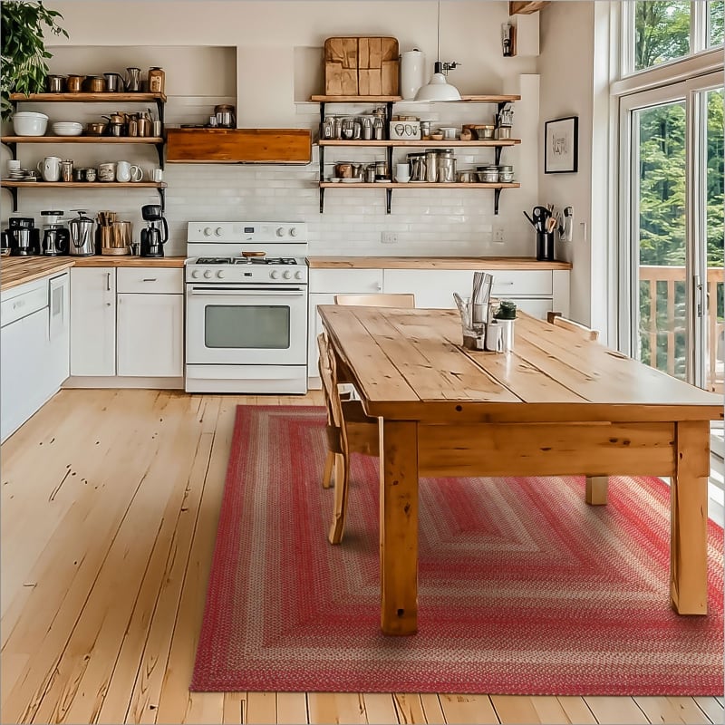 HJBR-ApplePie - Homespice - Jute Braided Rug - Apple Pie