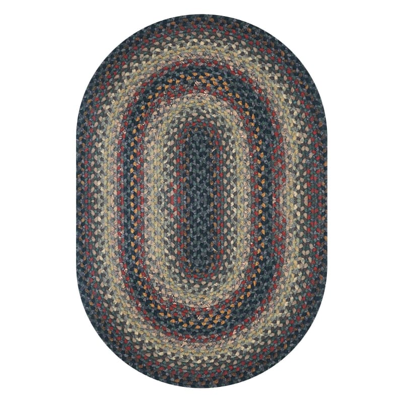 Enigma 405098 - Homespice - Cotton Braided Rug - Enigma - 6' x 9' Oval