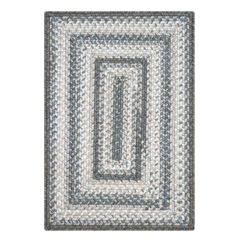 Graphite 315632 - Homespice - Ultra Durable Braided Rug - Graphite - 6' x 9'
