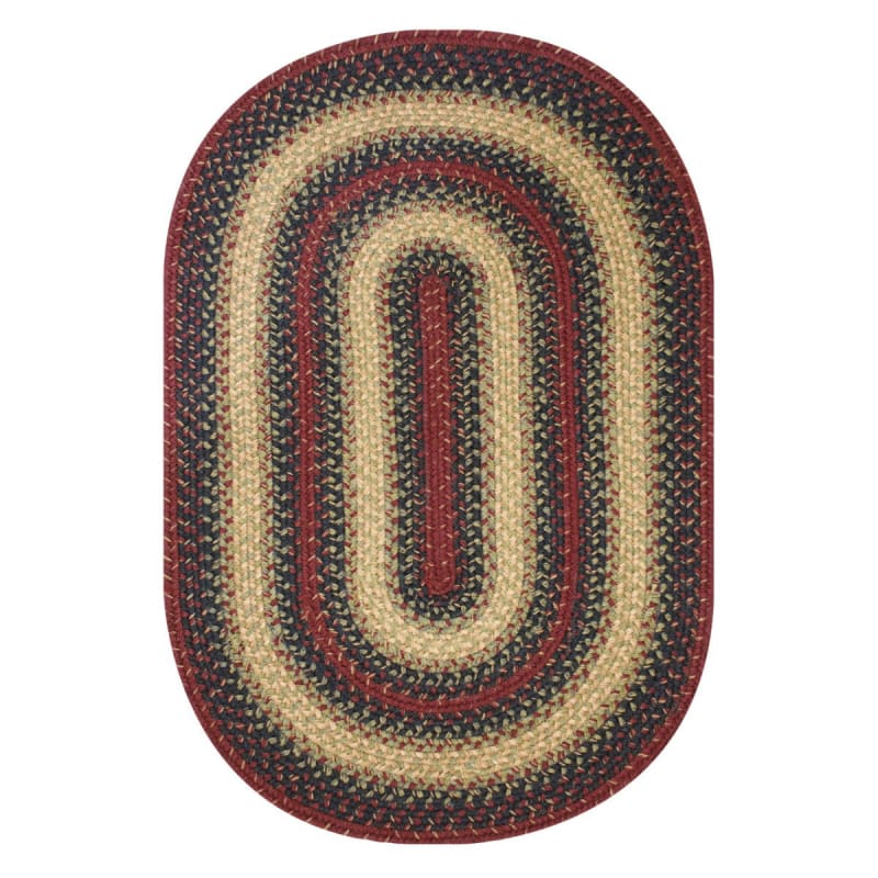 Highland 505798 - Homespice - Jute Braided Rug - Highland - 6' x 9' Oval