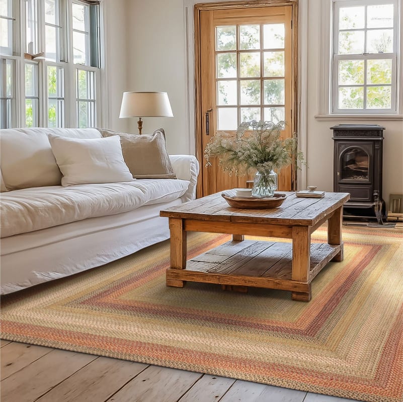 HJBR-Kingston - Homespice - Jute Braided Rug - Kingston