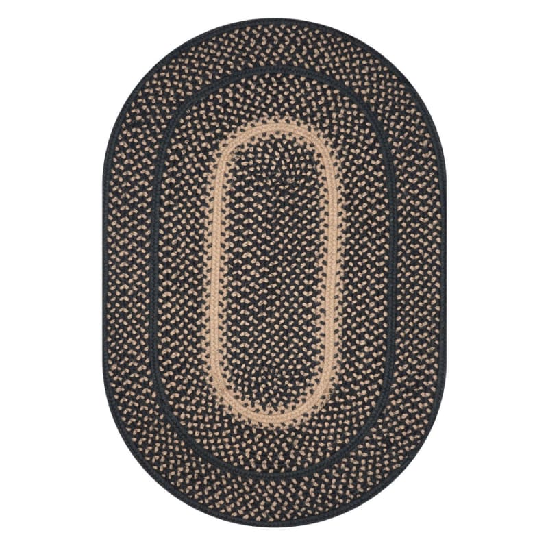 Manchester 505729 - Homespice - Jute Braided Rug - Manchester - 6' x 9' Oval
