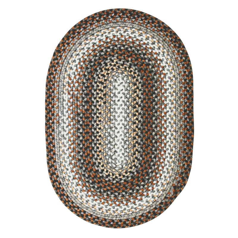 Midnight Moon 304186 - Homespice - Ultra Durable Braided Rug - Midnight Moon - 5' x 8' Oval