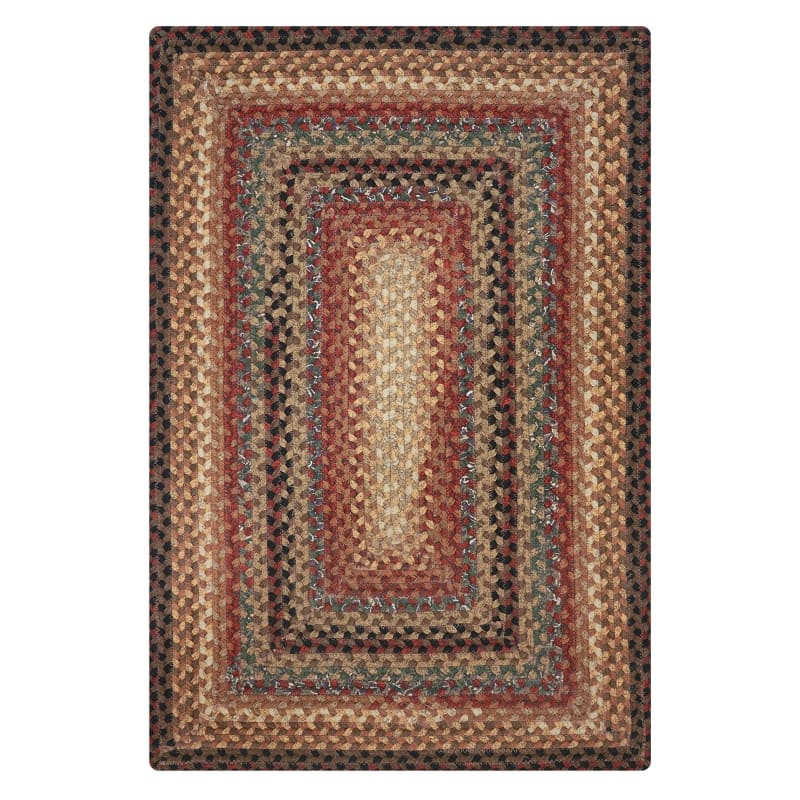 Peppercorn 453198 - Homespice - Cotton Braided Rug - Peppercorn - 20" x 30" Oval