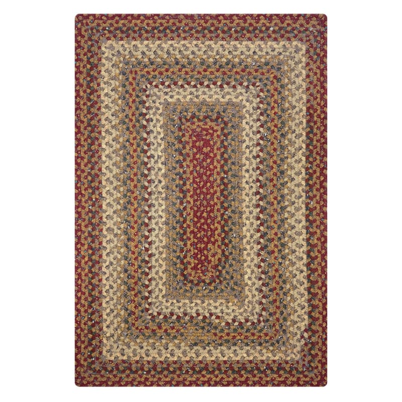 Pumpkin Pie 415165 - Homespice - Cotton Braided Rug - Pumpkin Pie - 6' x 9'