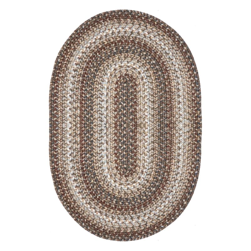 Wildwood 304629 - Homespice - Ultra Durable Braided Rug - Wildwood - 5' x 8' Oval