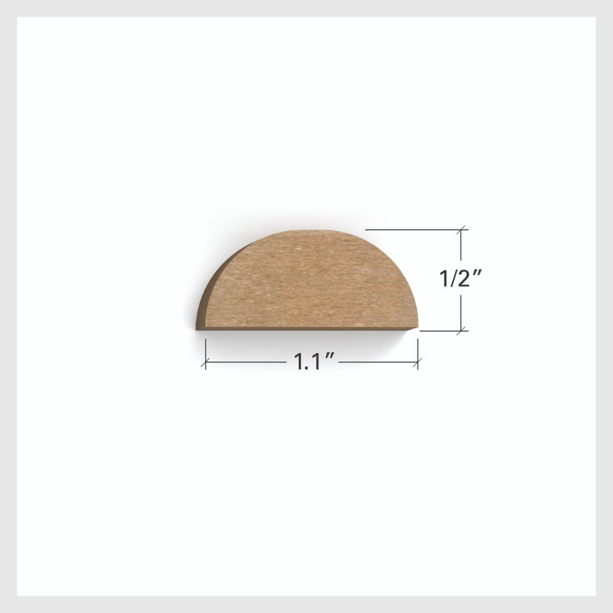 VT-BN-Shim - Versatrim - Round Bull Nose Shim - 94"