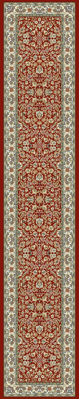 AN1014570781414 - Dynamic Rugs - Ancient Garden - Red Ivory 57078-1414 - 9'2" x 12'10"
