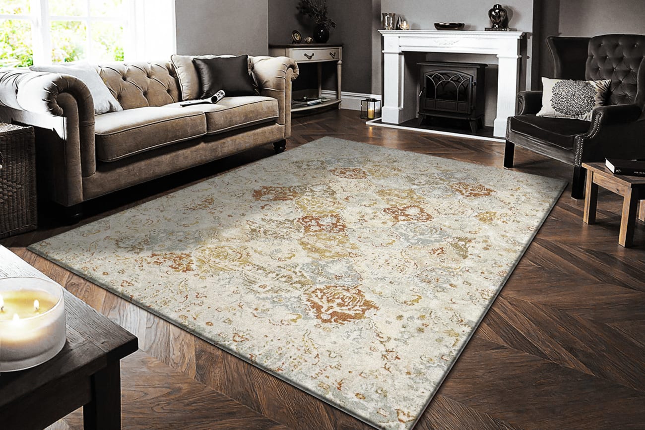 ANNALISE - Beige Multi 7602-899 - Dynamic Rugs - Annalise - Beige Multi 7602-899
