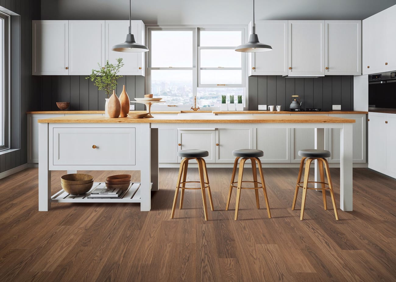Mohawk RevWood Plus - Sterlington - Rich Barrel Oak | CDL46-04