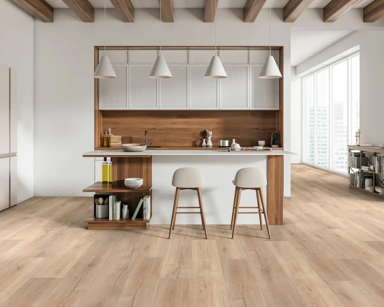 TRUCOR - Boardwalk 9 - Promenade Oak | P1063-D3291