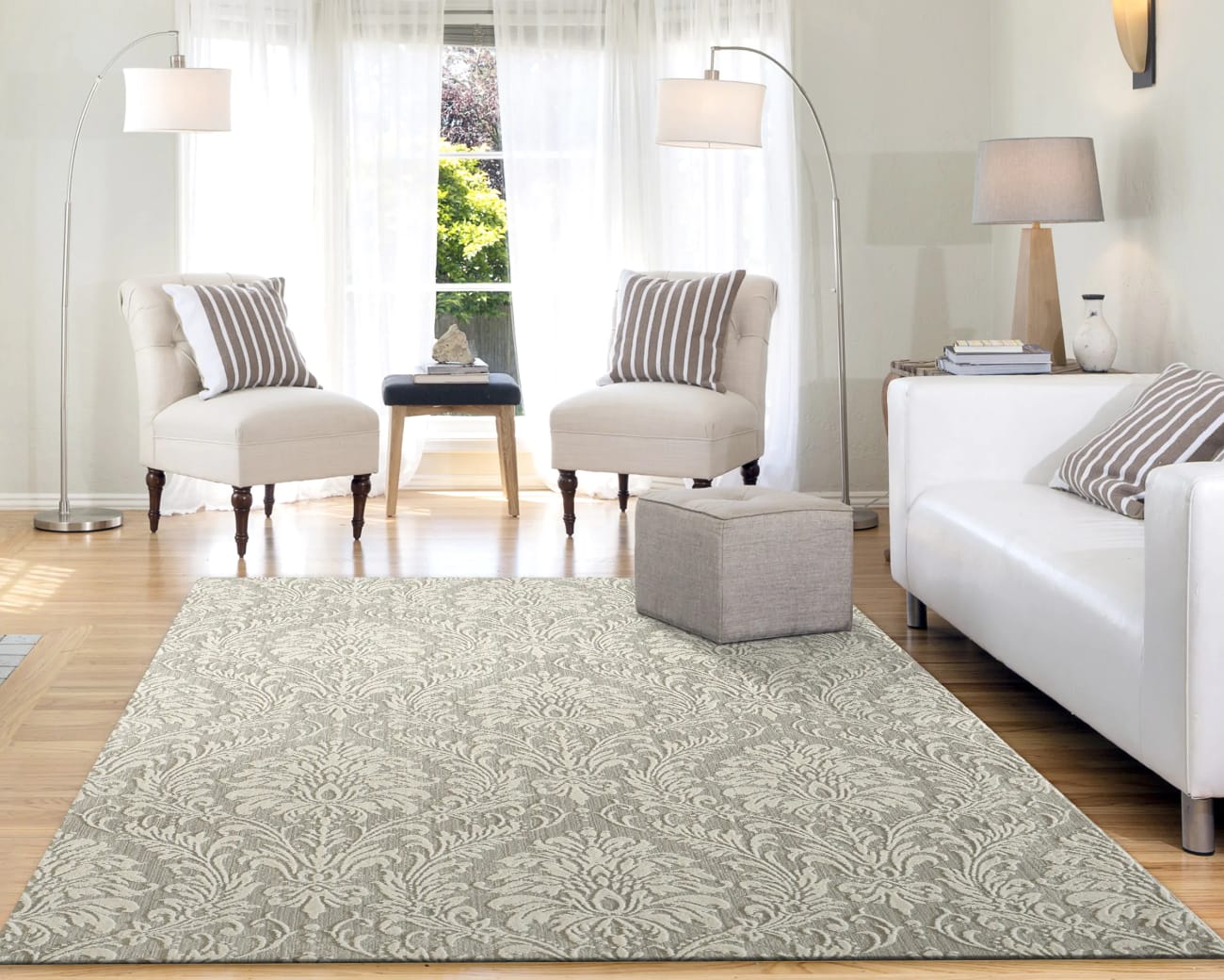 QUARTZ - Light Grey 27020-190 - Dynamic Rugs - Quartz - Light Grey 27020-190