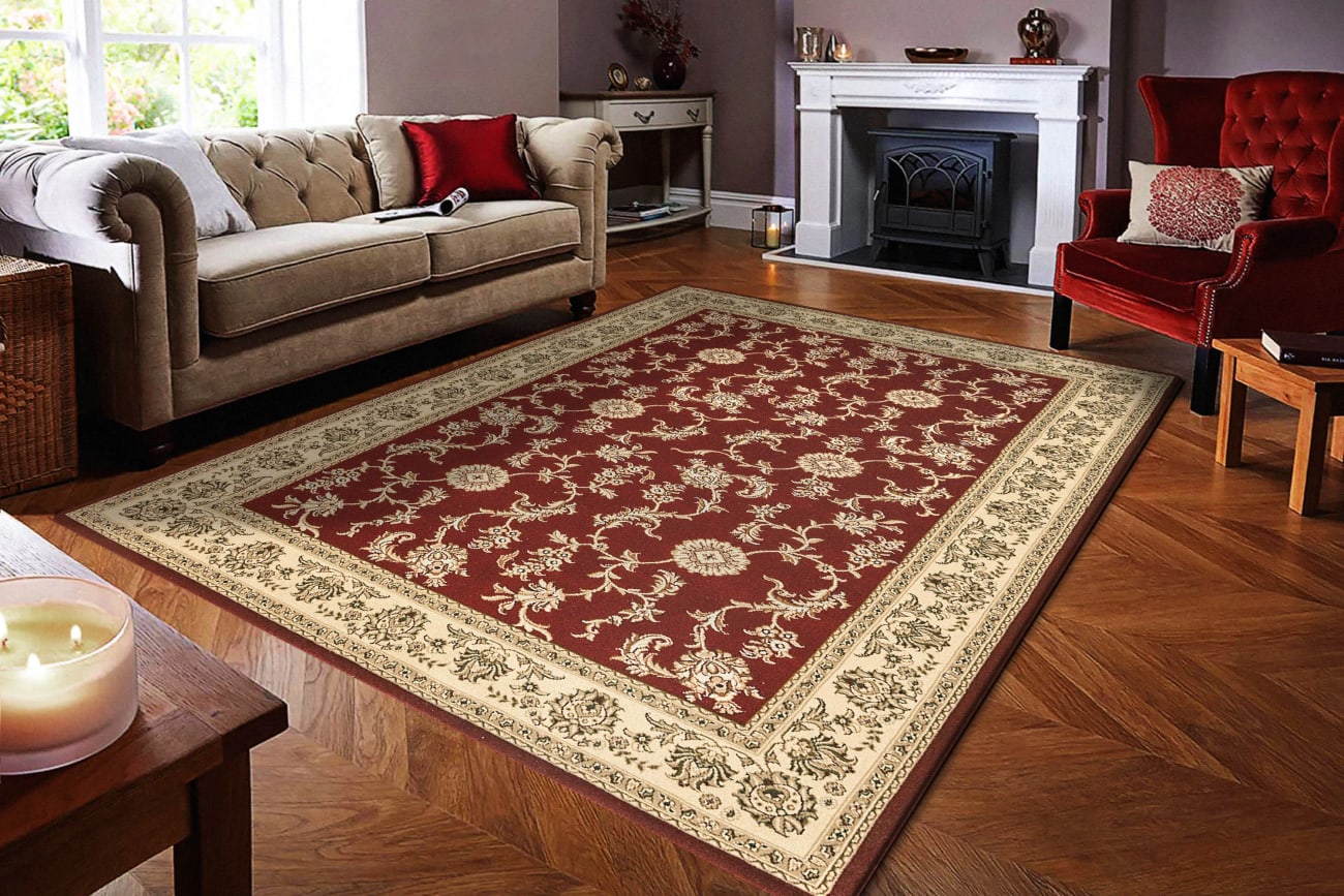 LEGACY - Red 58017-330 - Dynamic Rugs - Legacy - Red 58017-330