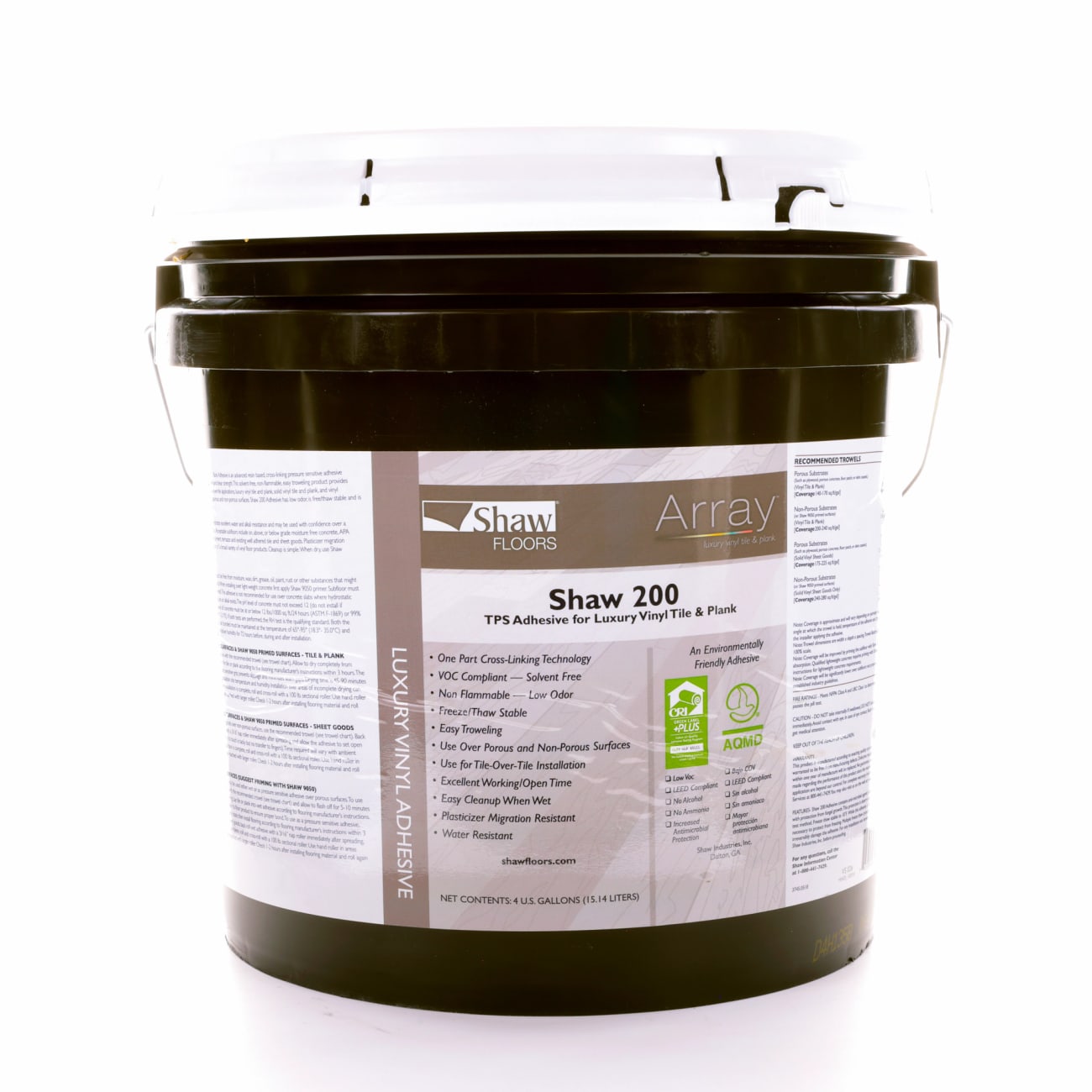 052VS - Shaw TotalWorx - Shaw 200 TPS Adhesive for Luxury Vinyl 1 Gallon - 052VS