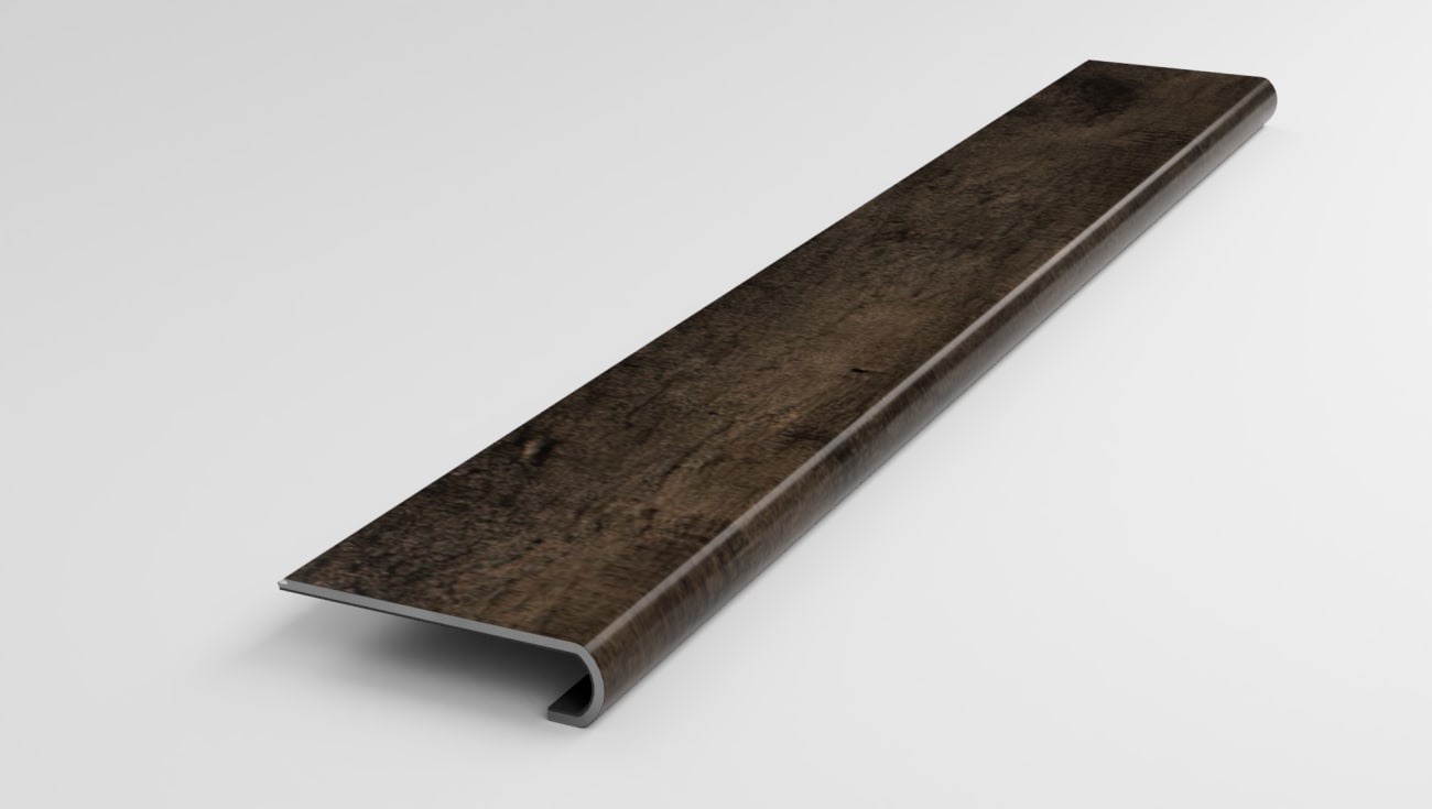 VSN-ECS21-890 1-1/8 x 42 - Treads Plus - Stair Nose 42" - Mohawk Explorers Cove Cafe Doppio