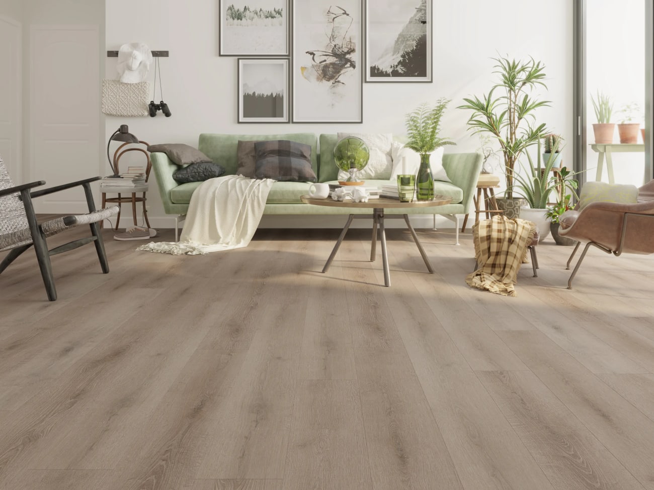 BB-VI - Lions Floor - Bambino SPC - Coffee Feather