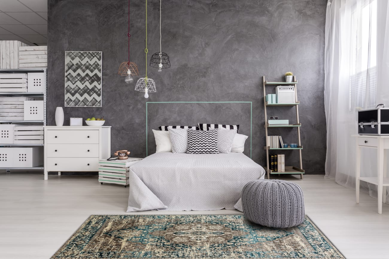 ZODIAC - Grey Blue 6623-950 - Dynamic Rugs - Zodiac - Grey Blue 6623-950