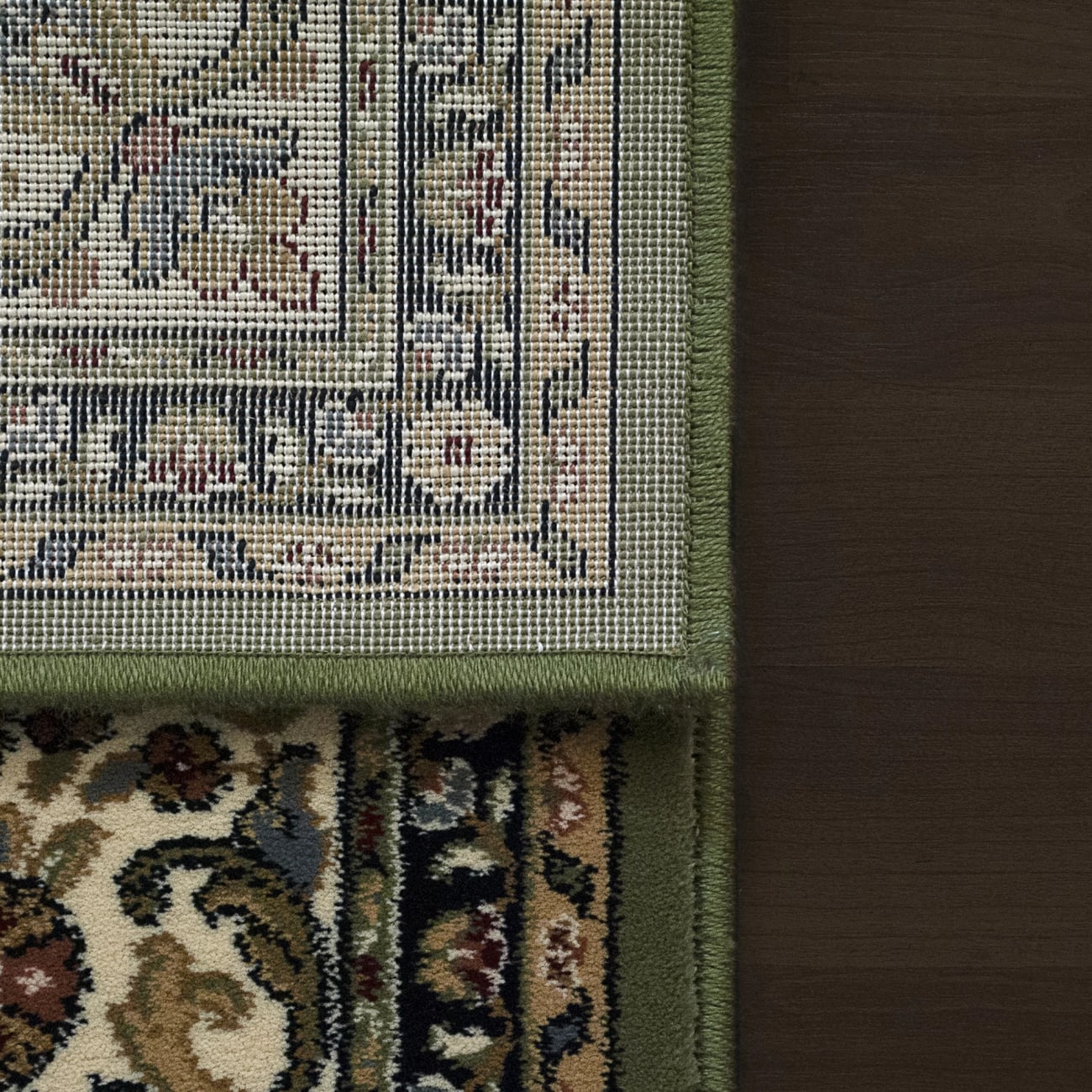 AN28570784444 - Dynamic Rugs - Ancient Garden - Green Ivory 57078-4444 - 2'2" x 7'7"