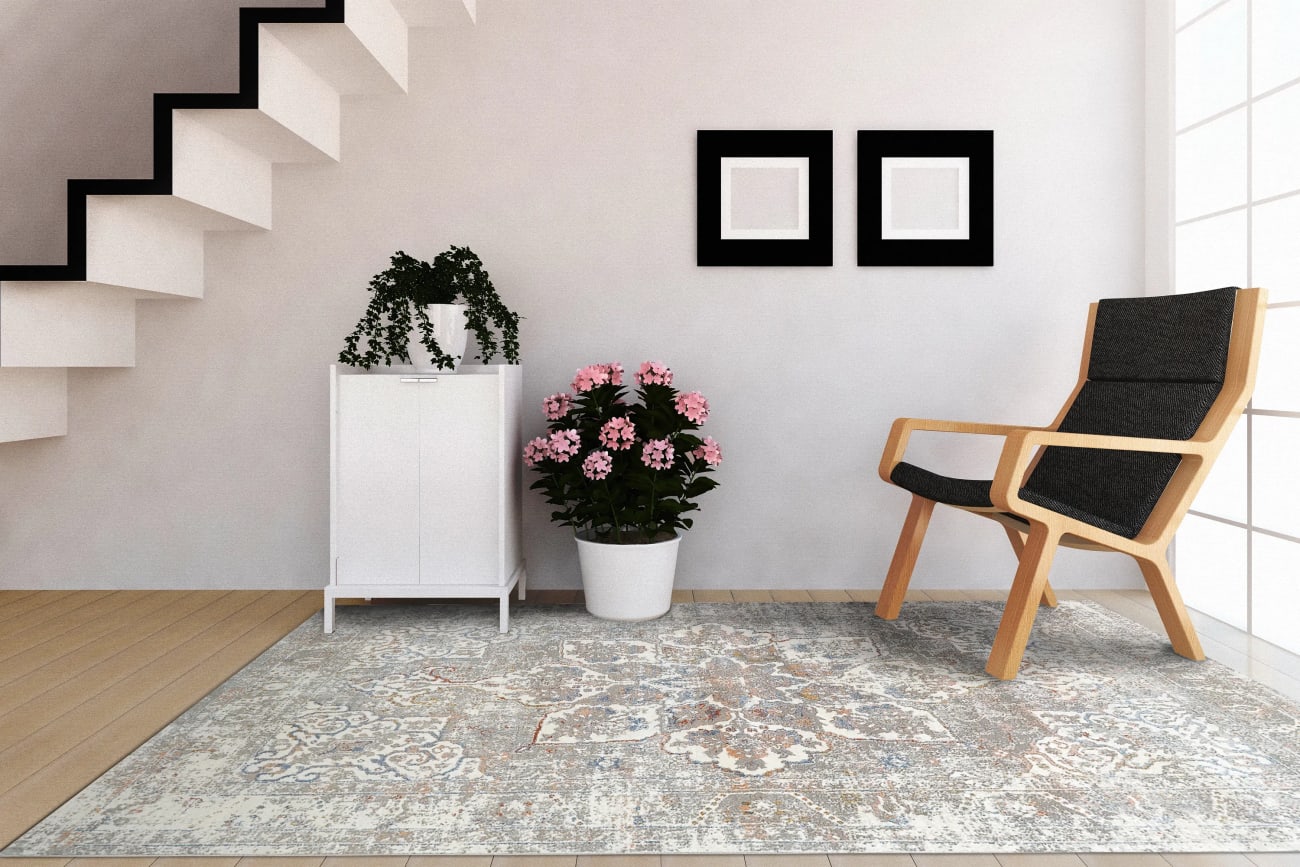 ZEN - Grey Blue 8337-950 - Dynamic Rugs - Zen - Grey Blue 8337-950