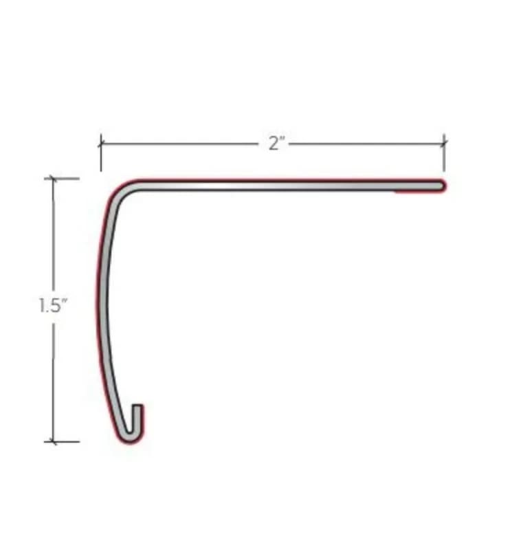 VXL-RKP8124 Kilaue Koa - Karndean - VersaEdge XL Stair Nose 46 7/8" - VXL-RKP8124 Kilaue Koa