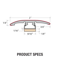 SLT-115280 Mountain Slate - Versatrim - SlimTrim 3-in-1 - SLT-115280 Mountain Slate