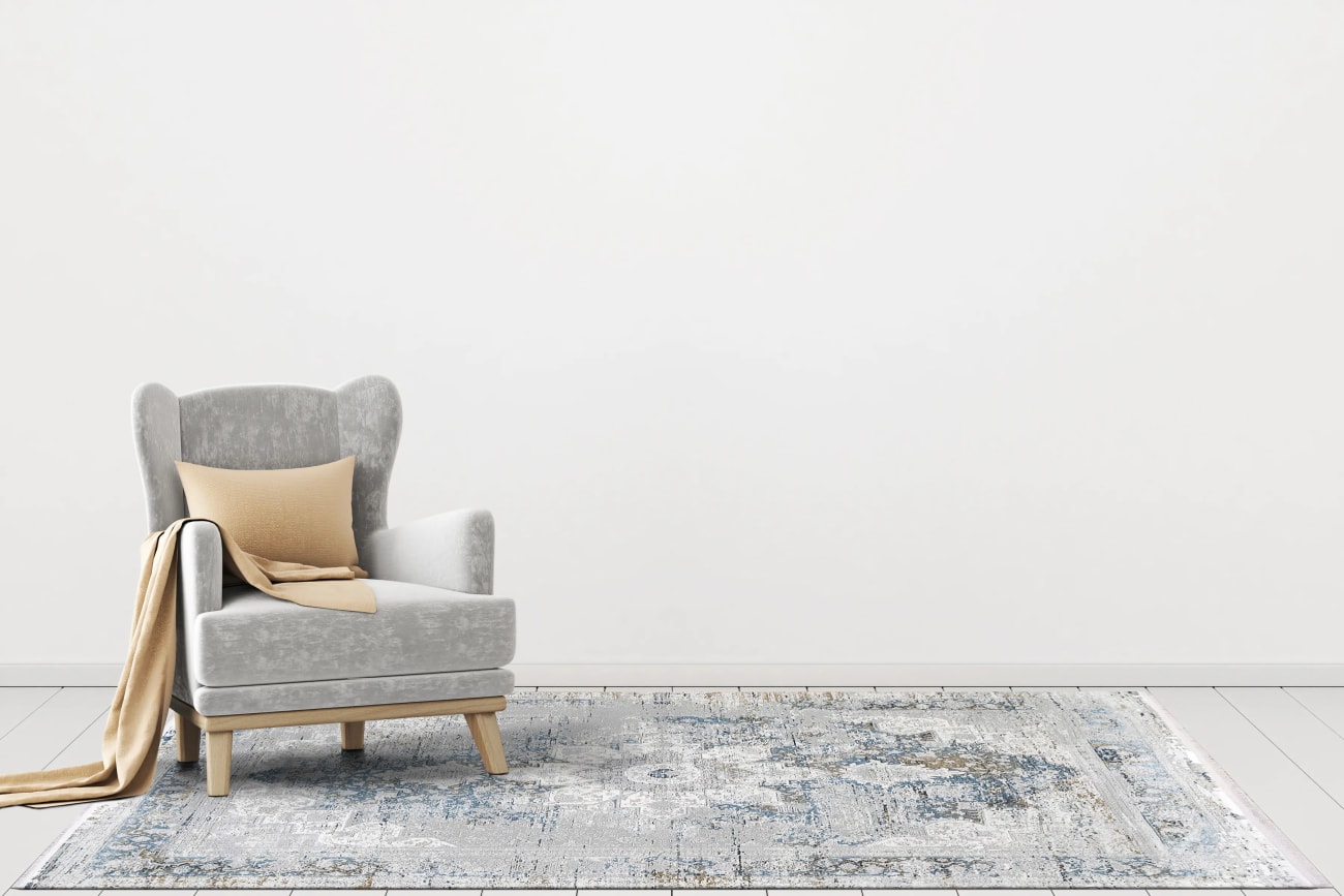 RUBY - Grey Blue 2161-950 - Dynamic Rugs - Ruby - Grey Blue 2161-950