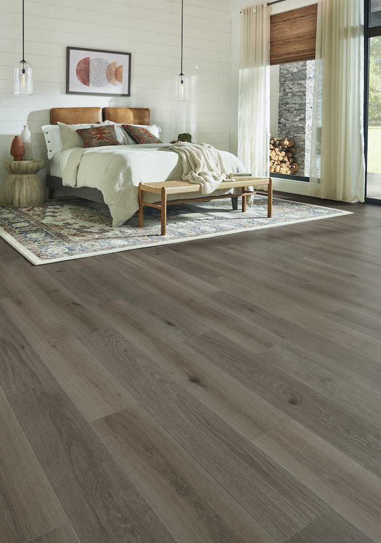 RST8-28612 Haven Coffee - Mannington - Restoration Collection Wide Plank - Haven Coffee
