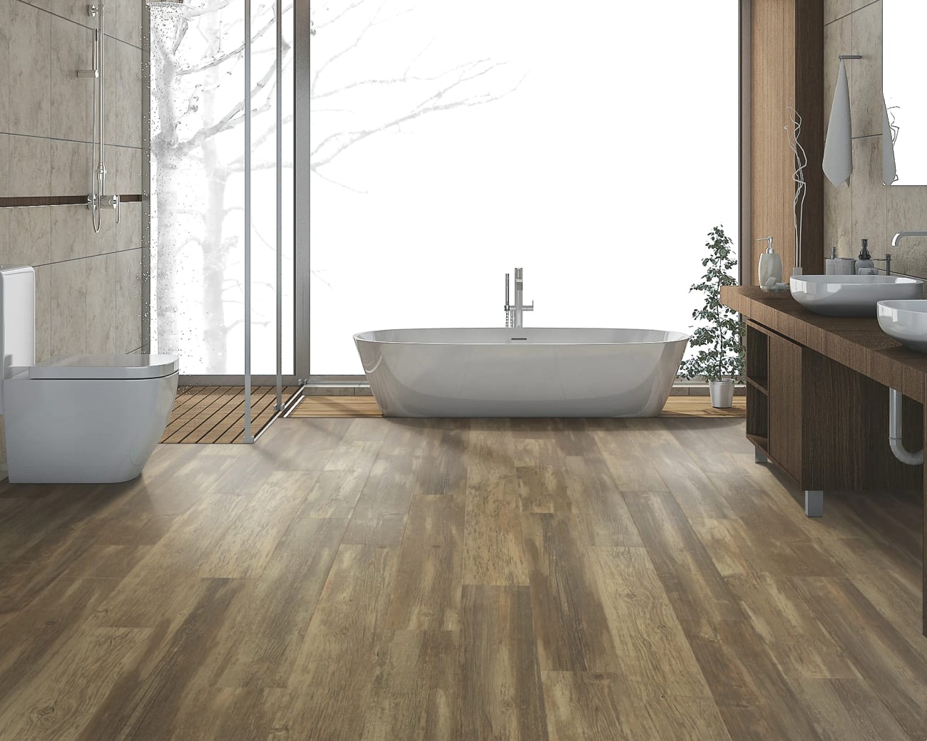Mohawk - Western Ridge - Firelight Pine from Znet Flooring