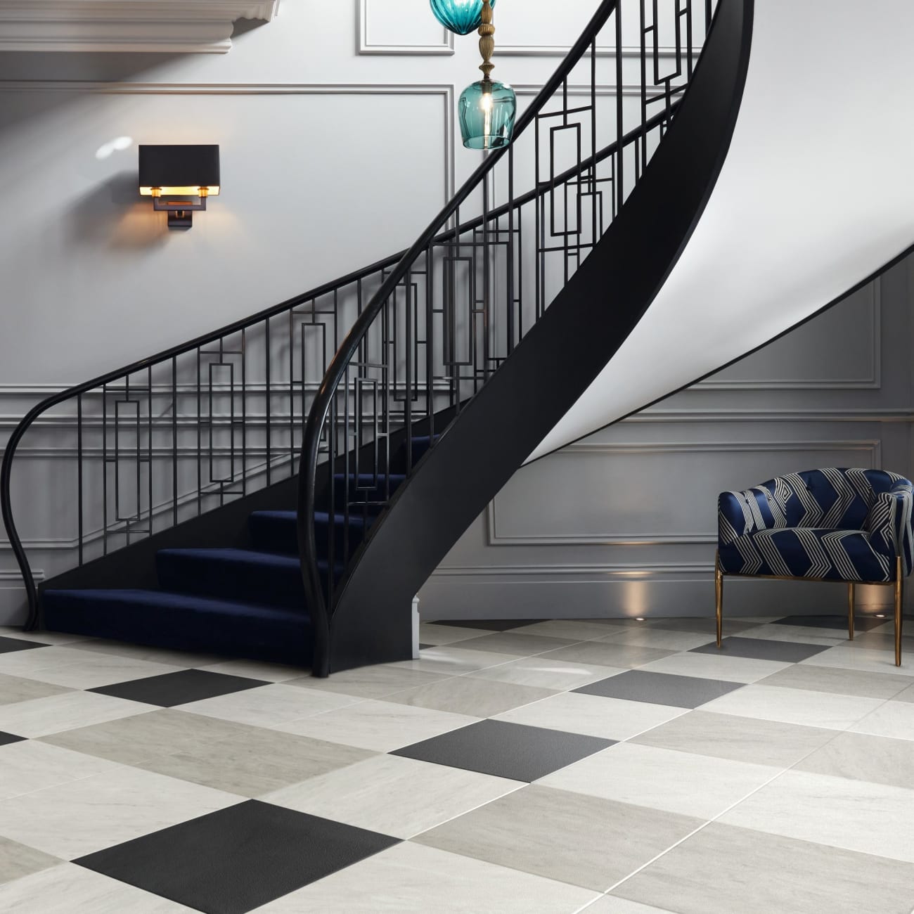 LM30 - Karndean - Art Select Stone Gluedown - Ionic Marble